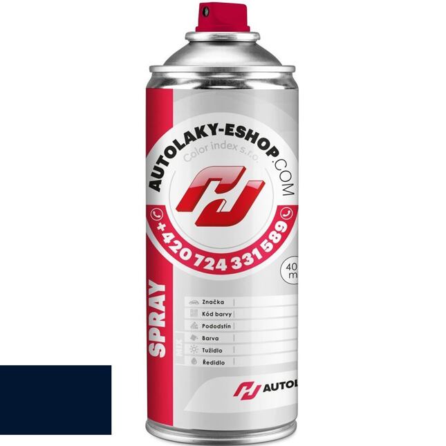 Barva na auto ve spreji Fiat 904C BLU VACANZE