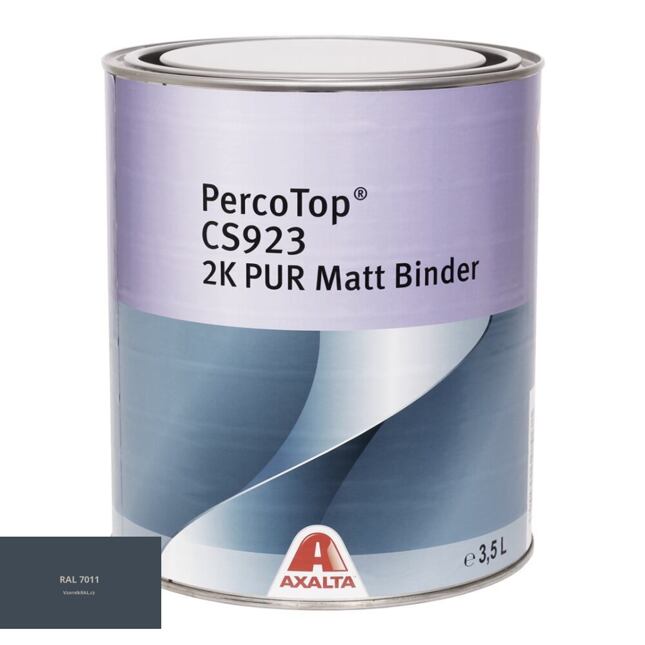 Matná polyuretanová 2K barva Axalta PercoTop MATT RAL 7011