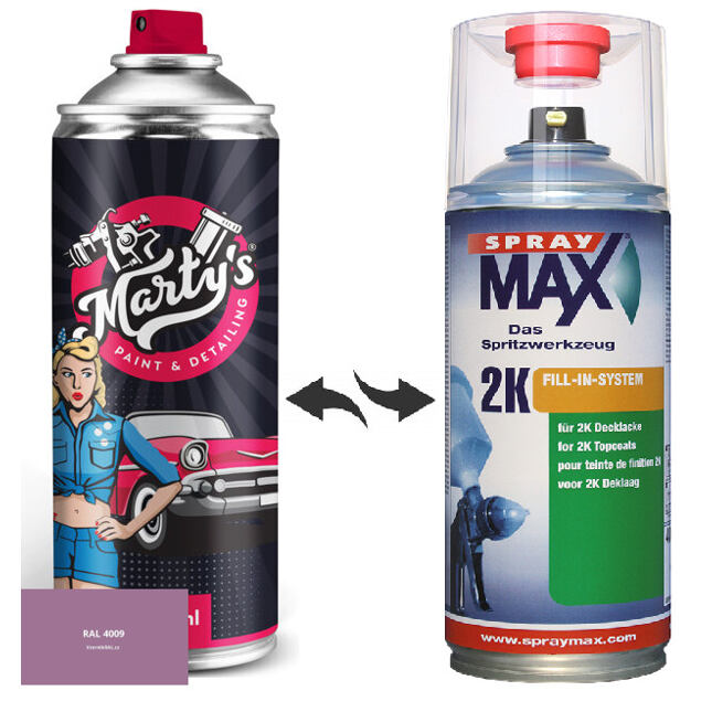 Barva ve spreji RAL 4009