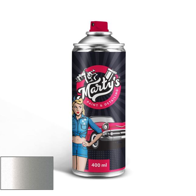 Barva ve spreji Mini A62 White Silver