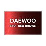 Barva ve spreji Daewoo 64U Red Brown