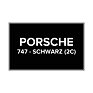 Autolak do pistole Porsche 747 Schwarz (2c)