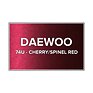 Barva ve spreji Daewoo 74U Cherry/spinel Red