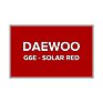 Barva ve spreji Daewoo G6E Solar Red