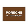 Autolak do pistole Porsche 74 Sepia Brown